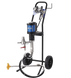 Насос высокого давления Anest Iwata ICON-M233N (iCon X3, 30:1) на тележке с рукавом всасывания