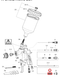 Схема запчастей Anest Iwata W-400, позиция 11 &mdash; пружина иглы 03593530