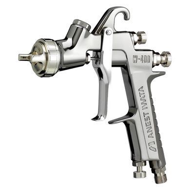 Anest Iwata W-400 CLASSIC PLUS &mdash; воздушная головка LV, гравитационный краскопульт
