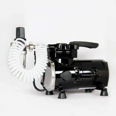 Sparmax TC-501N с подключённым спиральным воздушным шлангом