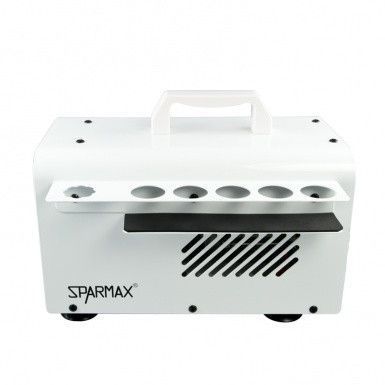 Sparmax TC-501ast &mdash; вид сзади, вентиляционные прорези и ручка для переноски