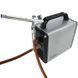 Sparmax ARISM MINI Airbrush Set &mdash; аэрограф DH-102, закреплённый на компрессоре ARISM MINI, подключённый оплётенным шлангом