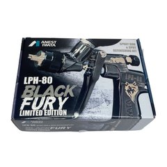 Краскопульт Iwata LPH-80 BLACK FURY_Limited_edition